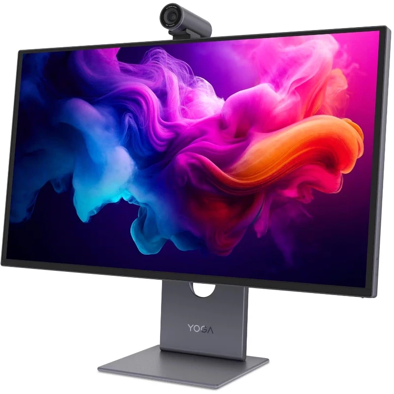Lenovo Monitor LED LENOVO Yoga Pro 27UD-10 67E5RAC2EU, 26.5" UHD QD-OLED, 120 Hz, 0.03 ms, Eclipse Black - IT-Fashion.ro