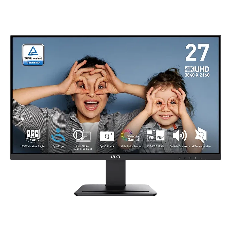 MSI Monitor LED MSI PRO MP273U, 27" UHD, 60 Hz, 4 ms, Black - IT-Fashion.ro