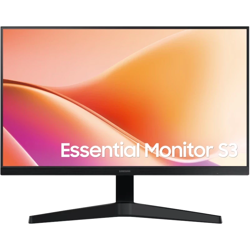 SAMSUNG Monitor LED SAMSUNG Essential S3 S33GF LS24F330EAUXEN, 24" Full HD VA, 100 Hz, 5 ms, Black - IT-Fashion.ro