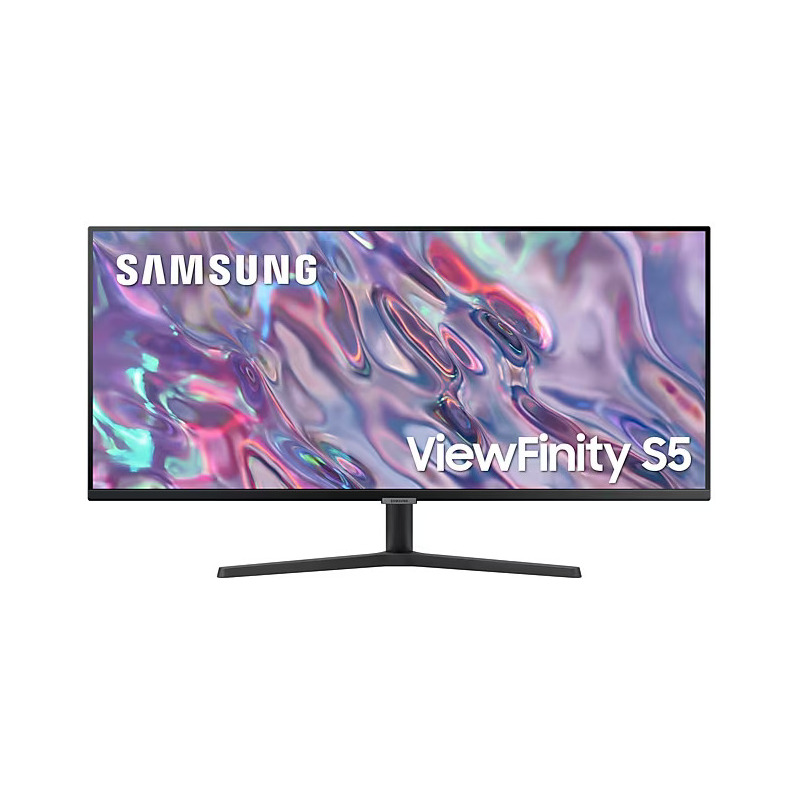 SAMSUNG Monitor LED Samsung ViewFinity S5 S50GC LS34C500GAUXEN, 34" UWQHD, 5 ms, 100Hz, Negru - IT-Fashion.ro