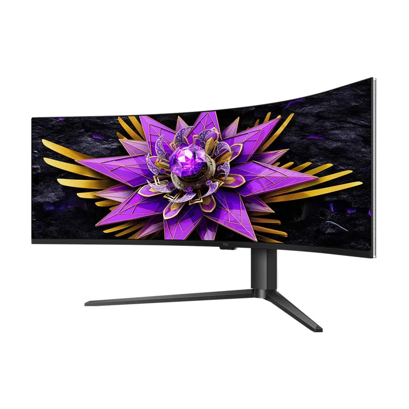 TCL Monitor Gaming Curbat LED TCL 57R94, 57" DUHD QD-Mini LED, 120 Hz, 1 ms, White - IT-Fashion.ro