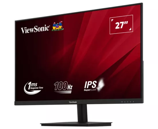 Monitor LED VIEWSONIC VA270-H-2, 27" Full HD, IPS, 100 Hz, 1ms, Black - Imagine 2