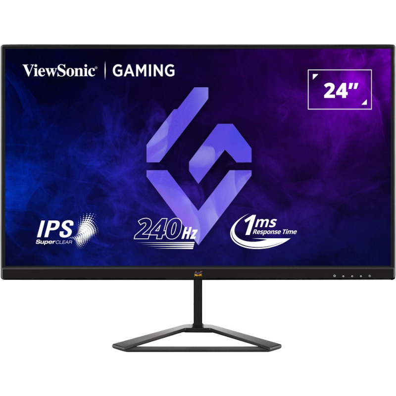 VIEWSONIC Monitor Gaming LED VIEWSONIC VX2479A-HD-PRO, 23.8" Full HD, 240 Hz, 1 ms, Black - IT-Fashion.ro
