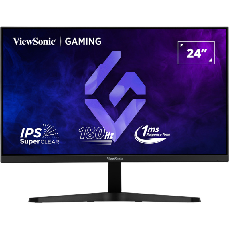 VIEWSONIC Monitor Gaming LED VIEWSONIC VX24G1-HD, 23.8" Full HD, 180 Hz, 1 ms, Black - IT-Fashion.ro