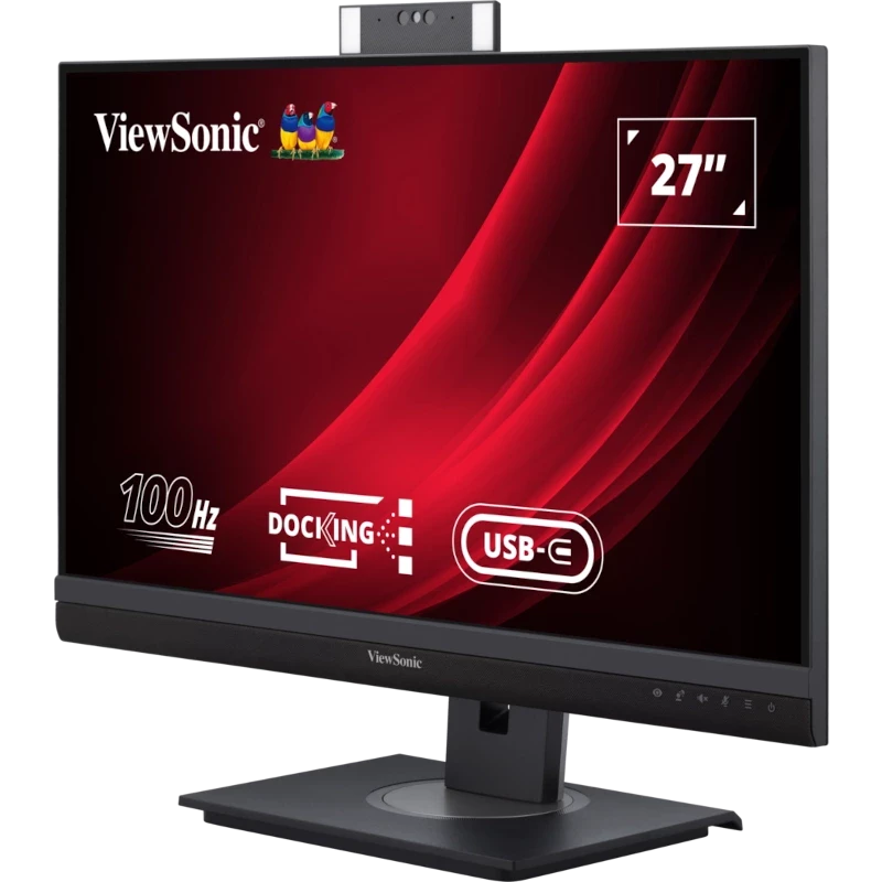 VIEWSONIC Monitor LED VIEWSONIC VG2757V-2K, 27" QHD, 100 Hz, 5 ms, Black - IT-Fashion.ro
