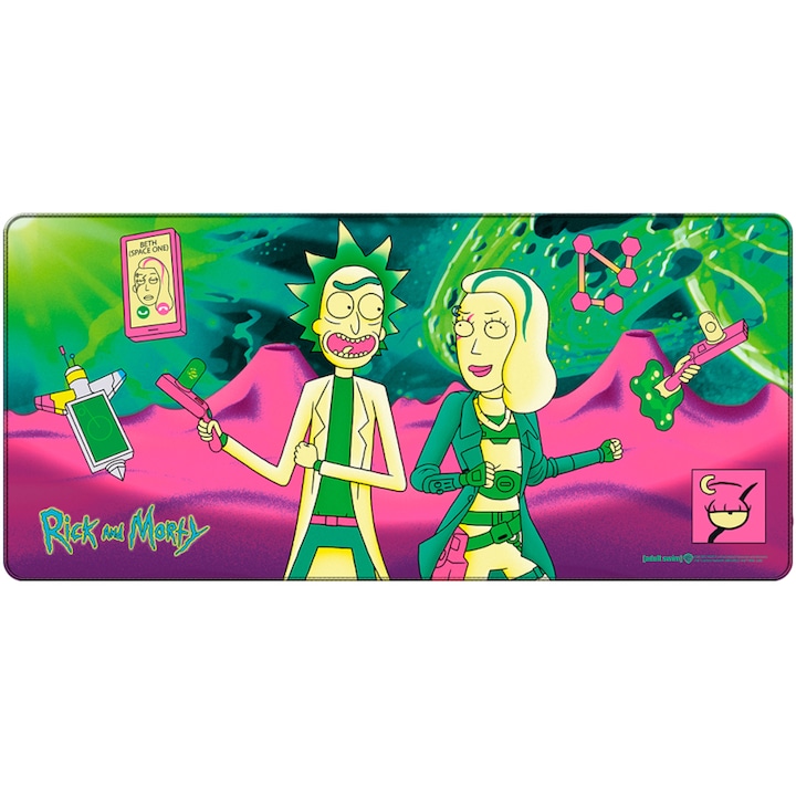 WARNER BROS Mouse pad gaming Rick and Morty Space Beth Adventure XL - IT-Fashion.ro
