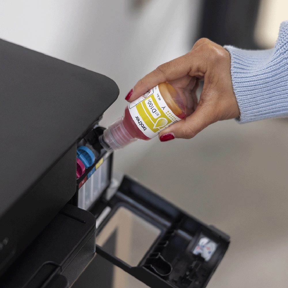 Multifunctionala Inkjet Color BROTHER DCP-T430W, A4, Wi-Fi/USB, Negru - Imagine 5