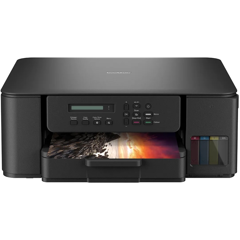 Brother Multifunctionala Inkjet Color BROTHER DCP-T530DW, A4, Wi-Fi/USB, Negru - IT-Fashion.ro