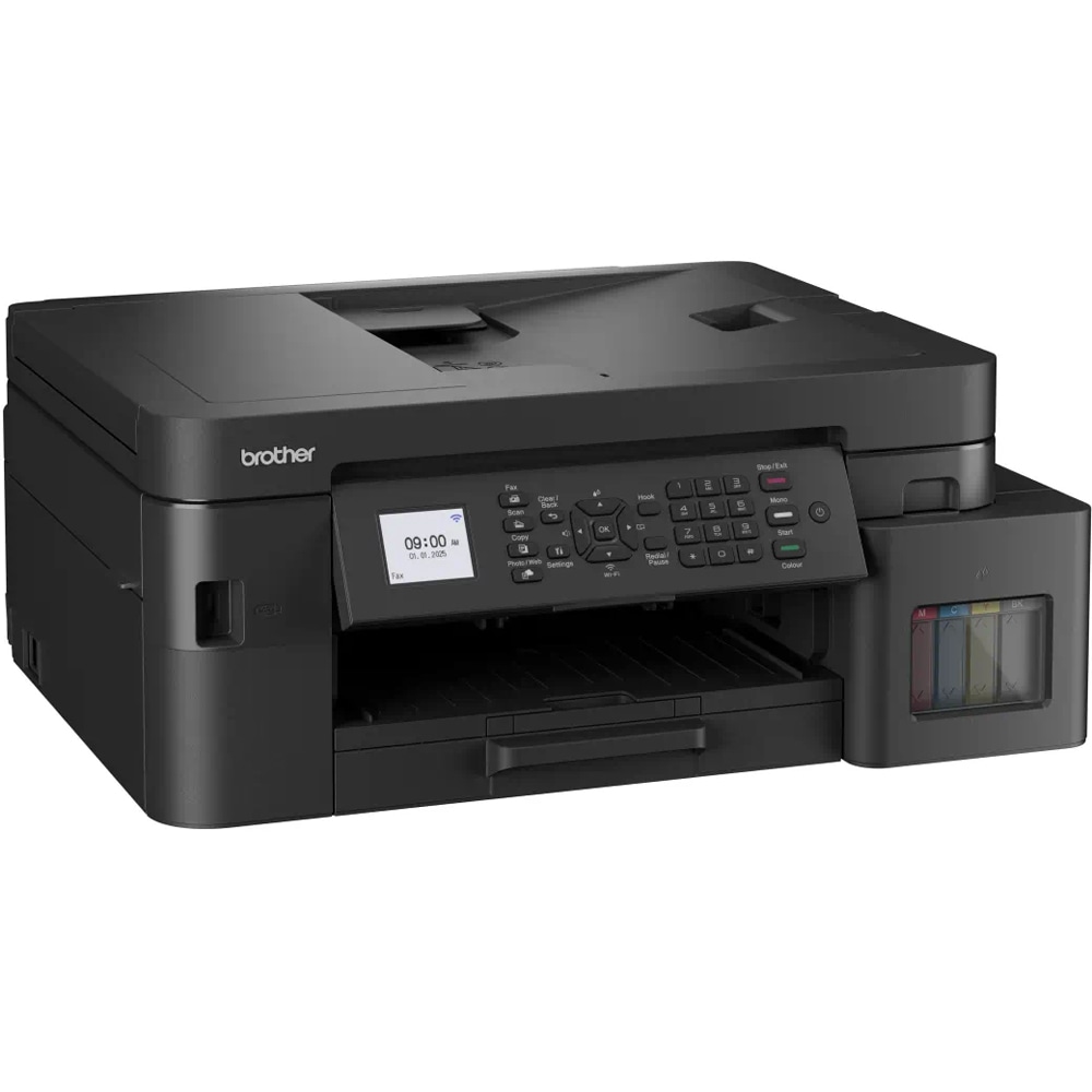 Brother Multifunctionala Inkjet Color BROTHER MFC-T930DW, A4, Fax, Duplex automat, Wi-Fi/USB, Negru - IT-Fashion.ro