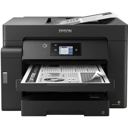 EPSON Multifuncțional Inkjet Epson EcoTank M15140, Monocrom, A3+, cu Wi-Fi și Duplex, Negru - IT-Fashion.ro