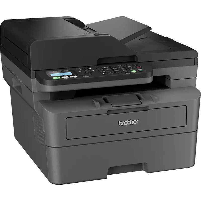 Multifunctional Laser Monocrom BROTHER MFCL2802DWYJ1_B1, A4, Duplex, USB/Wi-Fi, Fax + Toner original BROTHER TN2590 - Imagine 2