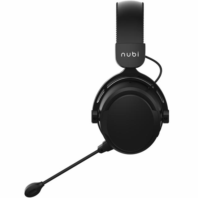 Nubi Casti gaming cu microfon NUBI NH1-BL, Over-Ear, Microfon Detasabil, Black - IT-Fashion.ro