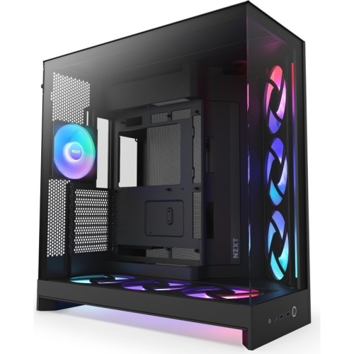 nzxt Carcasa PC NZXT H9 Flow RGB Plus, Black - IT-Fashion.ro