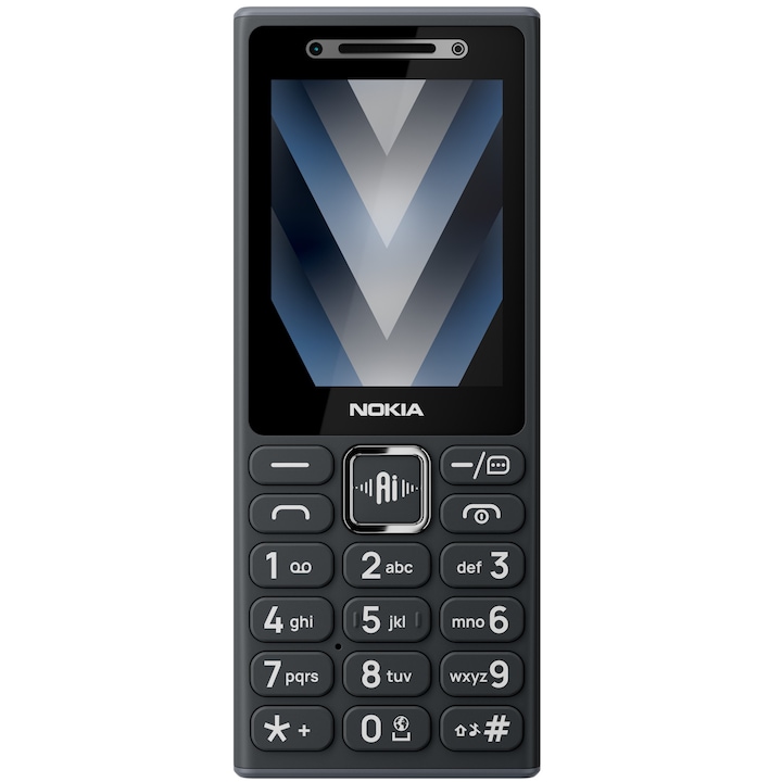 Nokia Telefon mobil NOKIA 200 4G Dual SIM, Black - IT-Fashion.ro