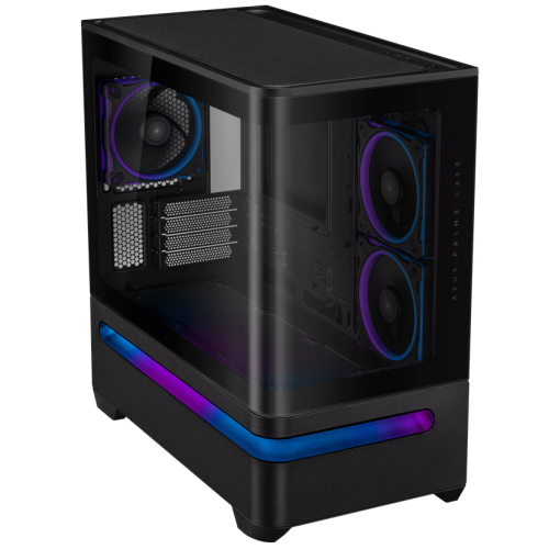 Carcasa PC ASUS PRIME AP202 TG ARGB, Black - Imagine 3
