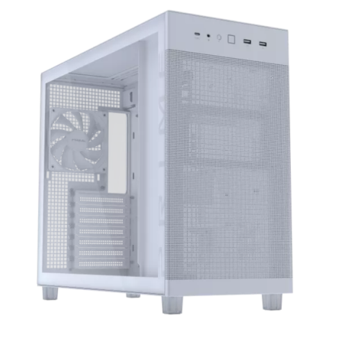 ASUS Carcasa PC ASUS PRIME AP303 TG, White - IT-Fashion.ro