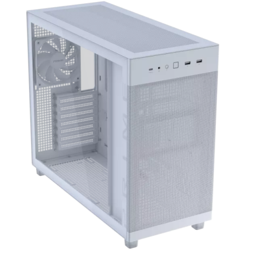 ASUS Carcasa PC ASUS PRIME AP303 TG, White - IT-Fashion.ro