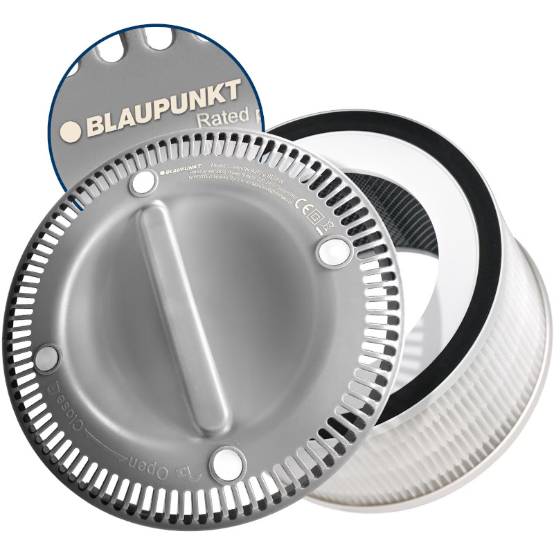 Purificator de aer BLAUPUNKT Lavender BAP-HA-P0809-N29W, 35W, 3 trepte de viteze, Zona 12 m², Alb - Imagine 4