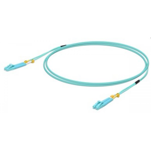UBIQUITI Patch Cord Fibra Optica UBIQUITI UACC-OFC-MM-5M, Multi-Mode, OM3, Duplex LC - Duplex LC, 5 m, Blue - IT-Fashion.ro