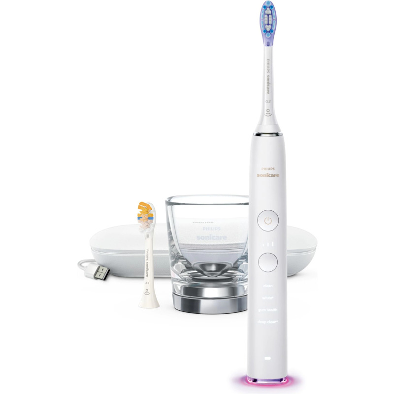 PHILIPS Periuță de dinți electrică PHILIPS Sonicare DiamondClean Smart 9400 HX9917/88, White - IT-Fashion.ro