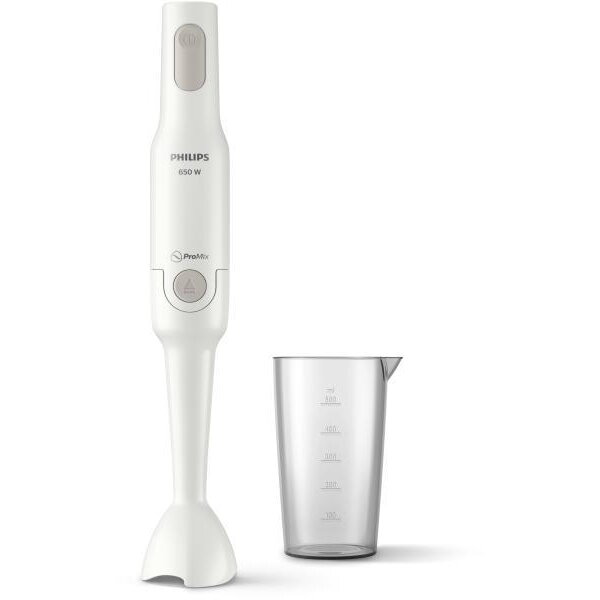 PHILIPS Mixer vertical PHILIPS ProMix HR2531/00, 650W, 600ml, White - IT-Fashion.ro