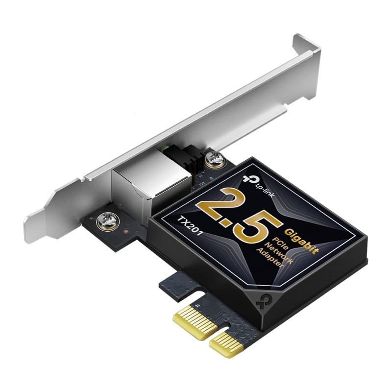 TP-LINK Placa de retea TP-LINK 2.5Gigabit TX201, Black - IT-Fashion.ro