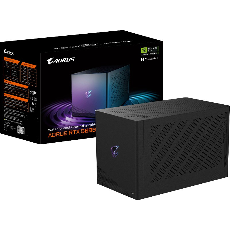 Placa video GIGABYTE Dock AORUS RTX 5090 AI BOX 32GB GV-N5090IXEB-32GD, GDDR7, 512-bit, DLSS 4.0 - Imagine 11