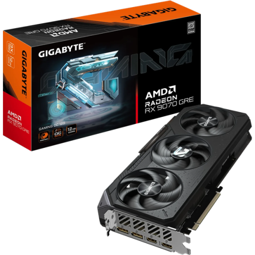 GIGABYTE Placa video GIGABYTE Radeon RX 9070 GRE GAMING OC 12GB R907GREGAMING OC-12GD, GDDR6, 192-bit - IT-Fashion.ro