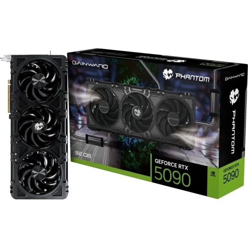 GAINWARD Placa video Gainward nVidia GeForce RTX 5090 Phantom 32 GB NE75090019R5-GB2020P, GDDR7, 512 bit - IT-Fashion.ro