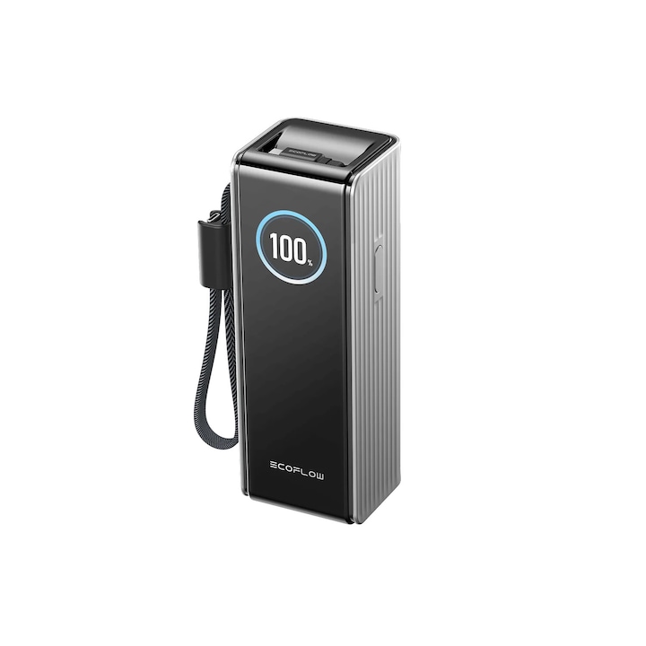 ECOFLOW Powerbank ECOFLOW RAPID 25K 100W, Gray - IT-Fashion.ro