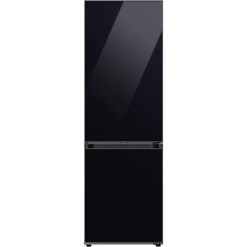 SAMSUNG Combina frigorifică SAMSUNG Bespoke RB34A7B5E22, 344L, No Frost, Metal Cooling, Optimal Fresh+, Clasa E, 185cm, Black - IT-Fashion.ro