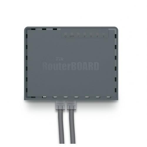 Router MIKROTIK RB760iGS hEX S L4, 5x LAN, Black - Imagine 4
