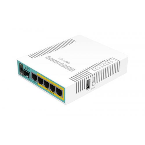 Mikrotik Router MIKROTIK RB960PGS, 5x LAN, White - IT-Fashion.ro