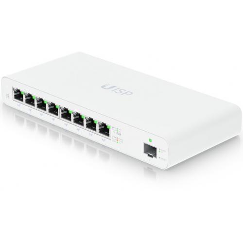 UBIQUITI Router UBIQUITI UISP-R, 8x porturi, PoE, White - IT-Fashion.ro