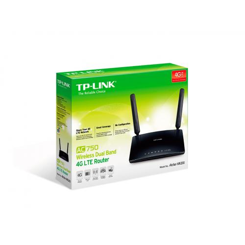 Router Wireless TP-LINK Archer MR200, 4x LAN, Black - Imagine 4
