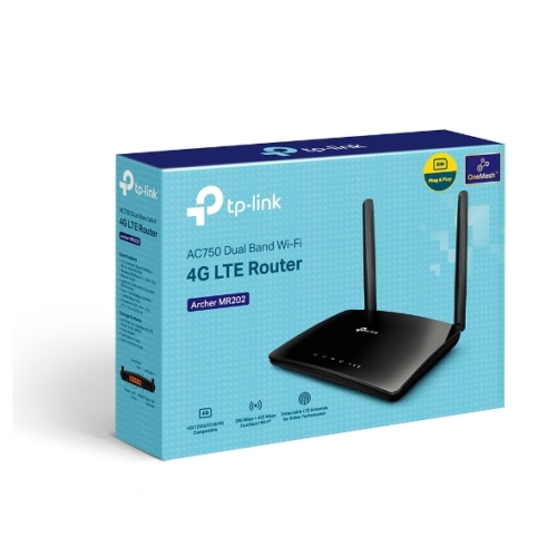 Router Wireless TP-LINK Archer MR202, 3 x LAN, Black - Imagine 4