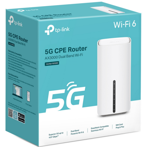 Router Wireless TP-LINK Archer NX500, 2 x LAN, White - Imagine 4