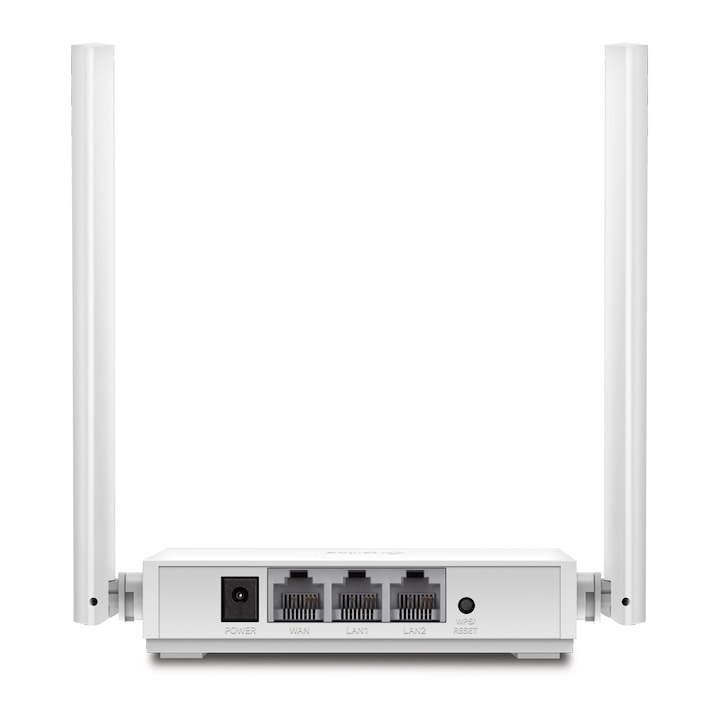 Router wireless TP-LINK tl-wr820n, N 300mbps, 2x 10/100mbps lan ports, White - Imagine 3