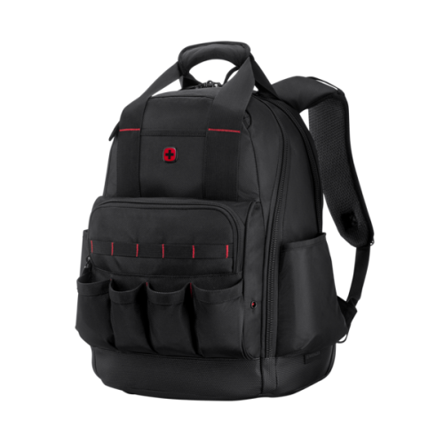 Rucsac WENGER Tool Backpack pentru laptop de 16inch, Negru - Imagine 4