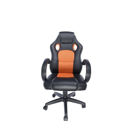 SPACER Scaun gaming Spacer SPCH-CHAMP-RNG, Black/Orange - IT-Fashion.ro
