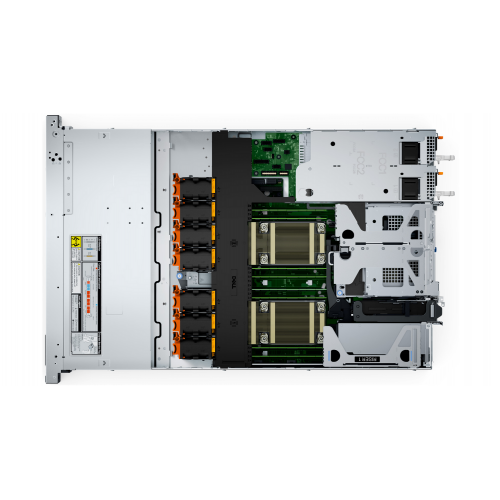 Dell Server Dell PowerEdge R660xs PROMO_R660XS_SPL1_4510_32GB_480G-05, Intel Xeon Silver 4510, RAM 32GB, SSD 480GB, PERC H755, PSU 2 x 700 W, Fara sistem de operare - IT-Fashion.ro