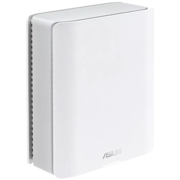 ASUS Sistem Wi-Fi Mesh ASUS ZenWiFi BT10 2PK, BE18000, Tri-Band, acoperire 550m², Quad-Core 2.0GHz CPU, 256MB/2GB Flash/RAM, 10G dual-port, White - IT-Fashion.ro