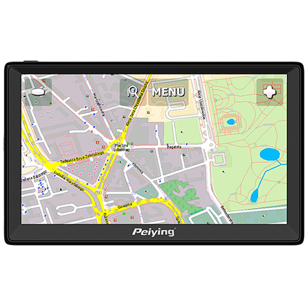 PEIYING Sistem de navigație PEIYING GPS, 8.8 inch, Black - IT-Fashion.ro