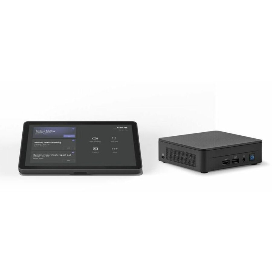 Logitech Sistem de videoconferință LOGITECH TAPMSTBASEASU2-EU, Intel Core i5, 16GB RAM, Ecran tactil 10.1 inch, Black - IT-Fashion.ro