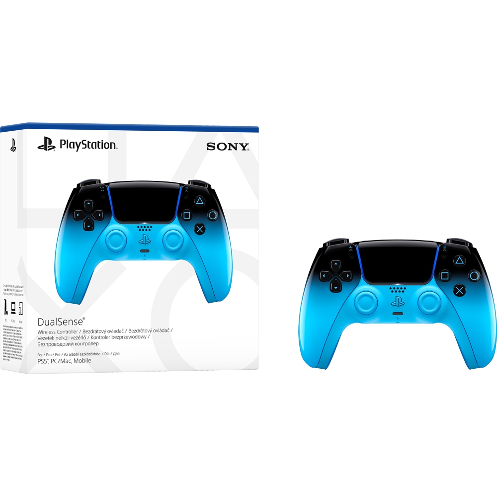 Controller Wireless SONY DualSense pentru PlayStation 5, Rhythm Blue - Imagine 6
