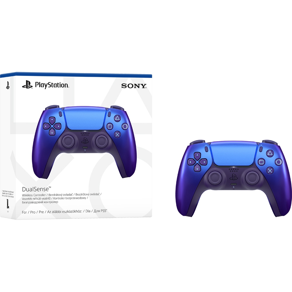 Controller Wireless SONY DualSense pentru PlayStation 5, Chroma Indigo - Imagine 5
