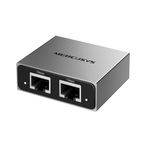 MERCUSYS Splitter retea Mercusys MEH25, 2 x RJ45, Black - IT-Fashion.ro