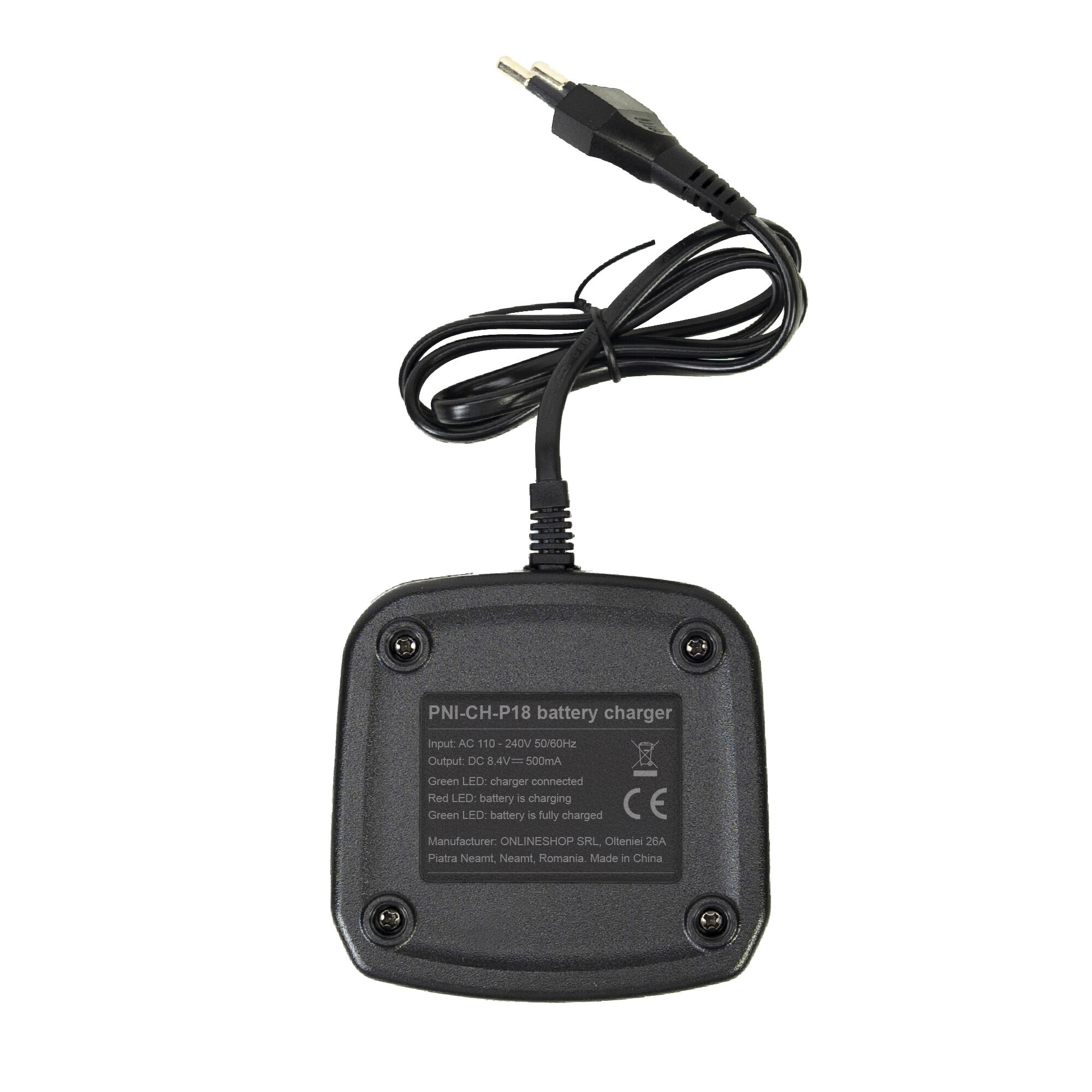 Stație radio portabilă dualband PNI P18UV VHF/UHF 144–146 MHz și 430–440 MHz, 200 canale, VOX, scan, radio FM, acumulator Li-Ion 2200 mAh, negru - Imagine 6