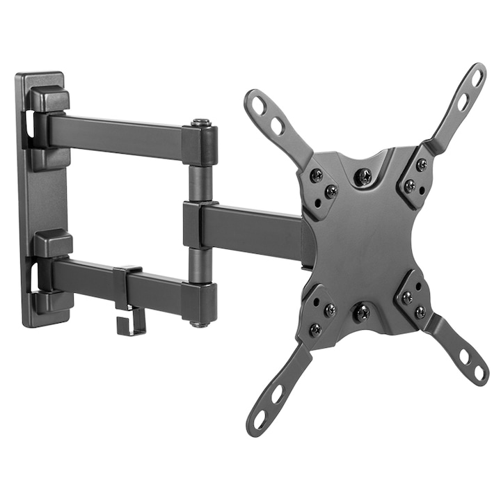KRUGER & MATZ Suport TV universal rabatabil KRUGER&MATZ KM1302, 13-42 inch, max 20kg, VESA, Black - IT-Fashion.ro