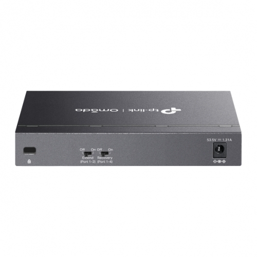 TP-LINK Switch TP-LINK DS106GPP, 6 porturi (3 PoE+, 1 PoE++), Black - IT-Fashion.ro